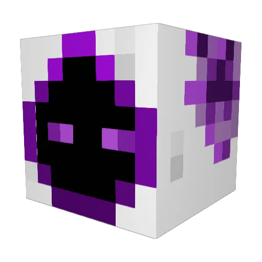 Kurosoul99 Minecraft avatar head, 3D render