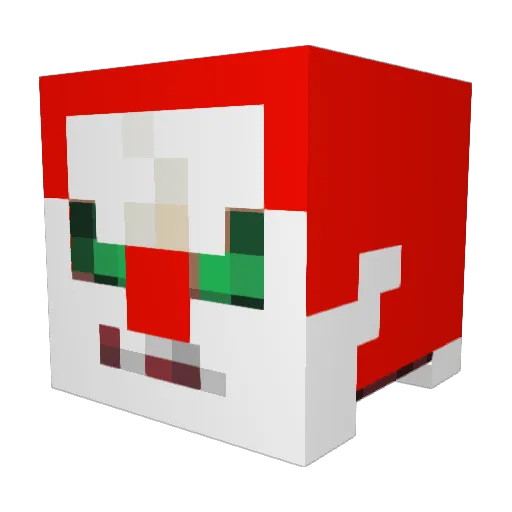 KurtPulver Minecraft avatar head, 3D render