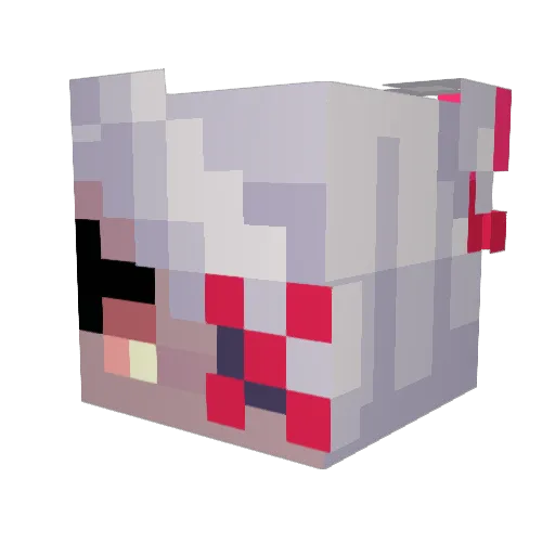 KurtWylde007 Minecraft avatar head, 3D render