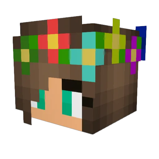 Kurt_190 Minecraft avatar head, 3D render