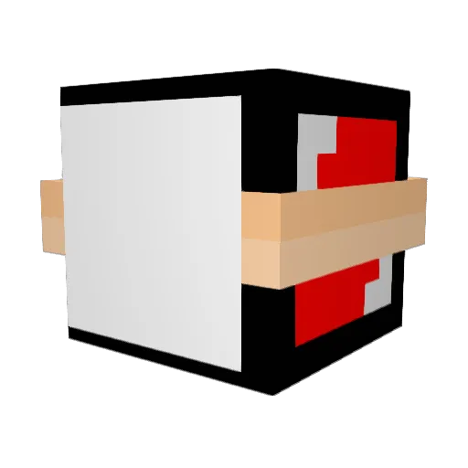 KurtisKaleBaylor Minecraft avatar head, 3D render