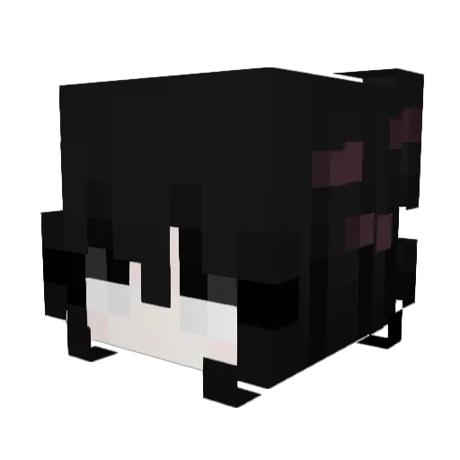 KurtulusE Minecraft avatar head, 3D render