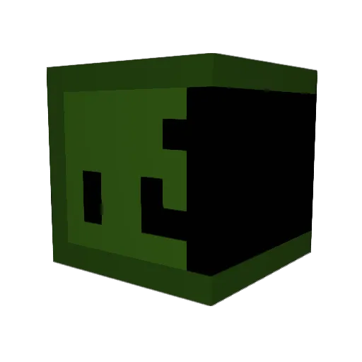 Kurufasulye1 Minecraft avatar head, 3D render