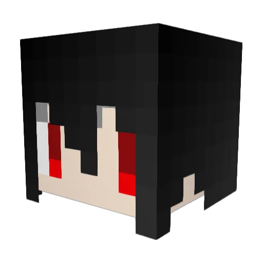 KurzCosta Minecraft avatar head, 3D render