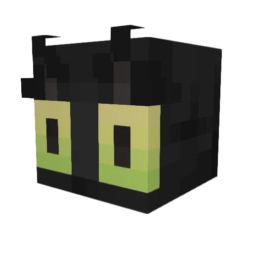 KushCalone Minecraft avatar head, 3D render