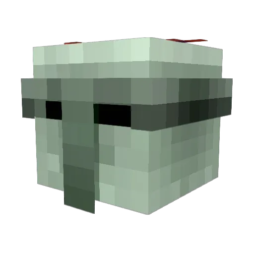 KushWooky Minecraft avatar head, 3D render