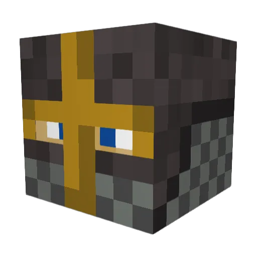 Kush_Lieutenant Minecraft avatar head, 3D render