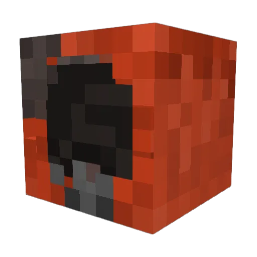 Kushbears Minecraft avatar head, 3D render