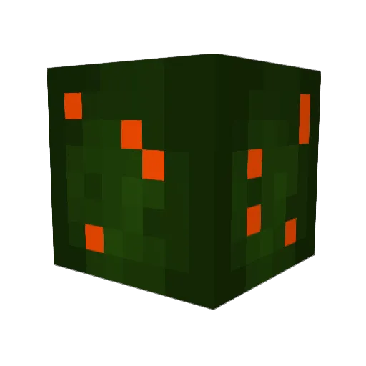 KushtyCrab Minecraft avatar head, 3D render