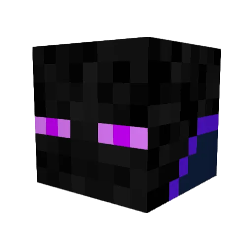 Kustumk Minecraft avatar head, 3D render