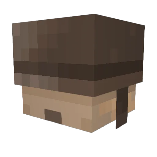 KutaYeet Minecraft avatar head, 3D render