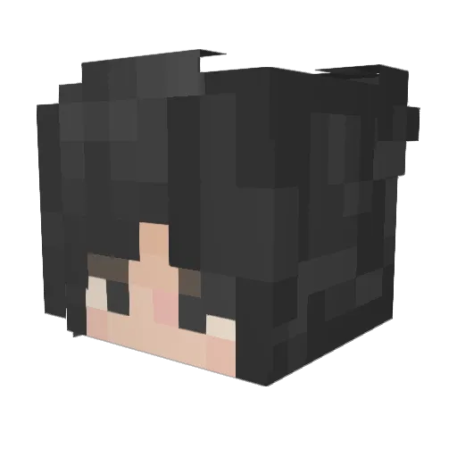 Kutayyy Minecraft avatar head, 3D render