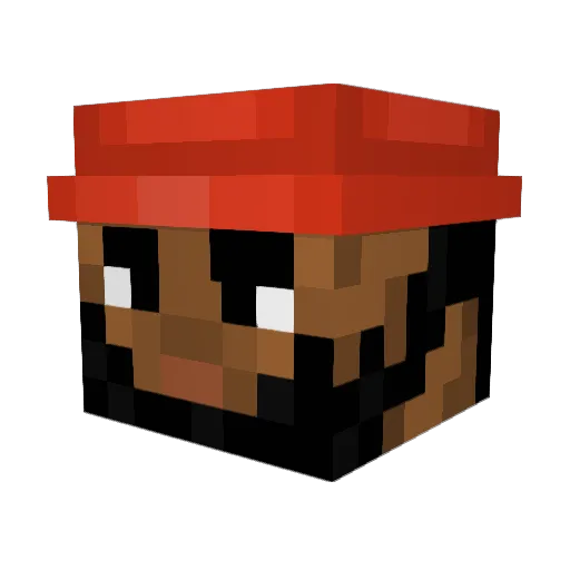 KuusiPuu1234 Minecraft avatar head, 3D render
