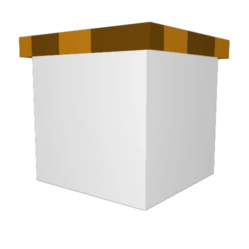Kuzeyag Minecraft avatar head, 3D render