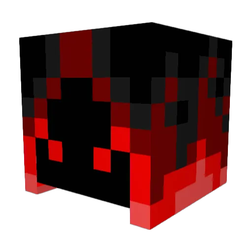 Kv3ck Minecraft avatar head, 3D render