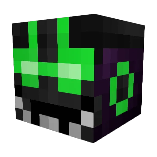 Kv_ZeuStiLoL_ Minecraft avatar head, 3D render