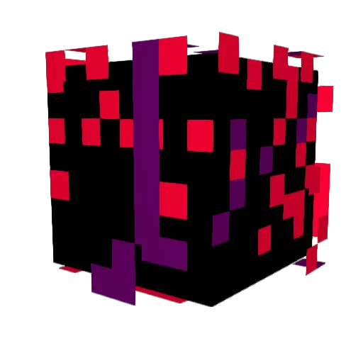 Kvarner Minecraft avatar head, 3D render