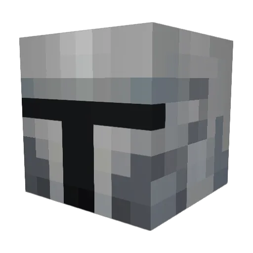 Kvatii Minecraft avatar head, 3D render