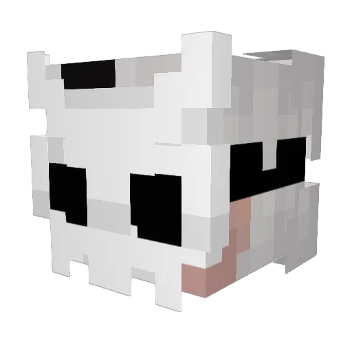 Kvazy_G Minecraft avatar head, 3D render
