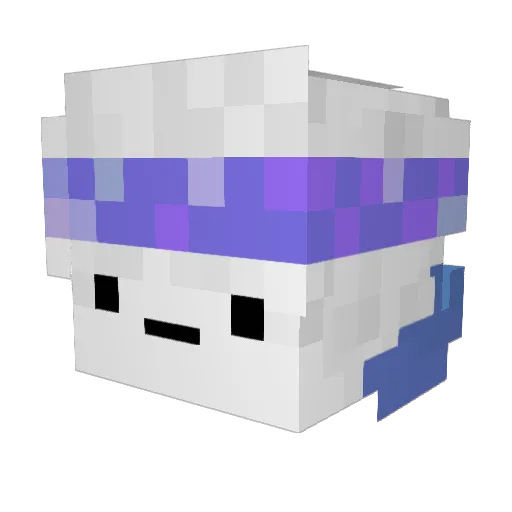 Kvbuss02 Minecraft avatar head, 3D render