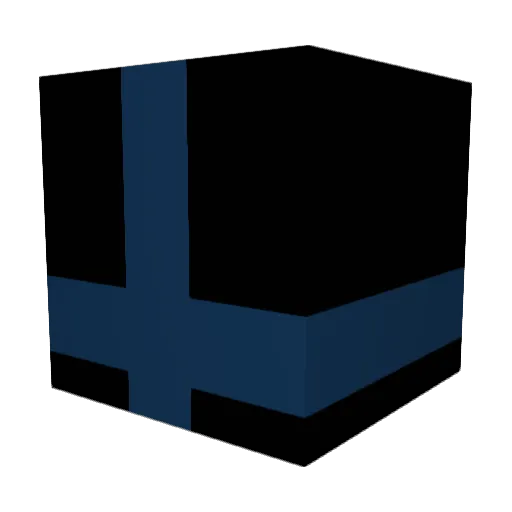 Kwacchil Minecraft avatar head, 3D render