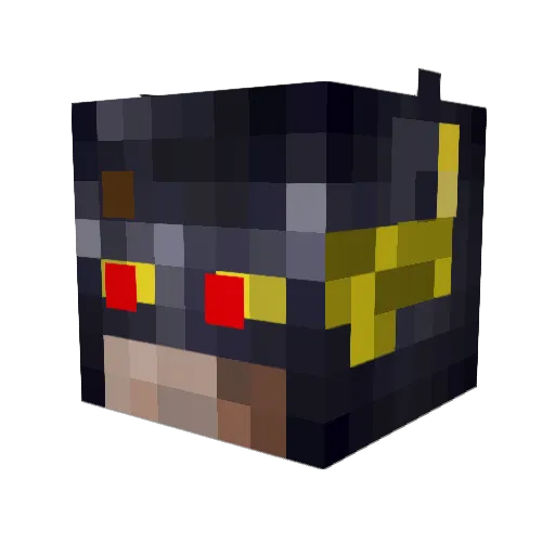 Kwade_ Minecraft avatar head, 3D render