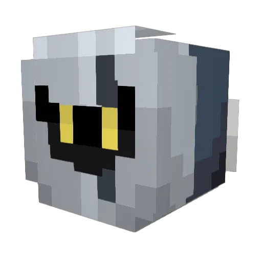 Minecraft-Avatar von Kwaffle11: Kopf als 3D-Render