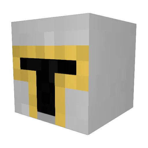 Kwart90 Minecraft avatar head, 3D render