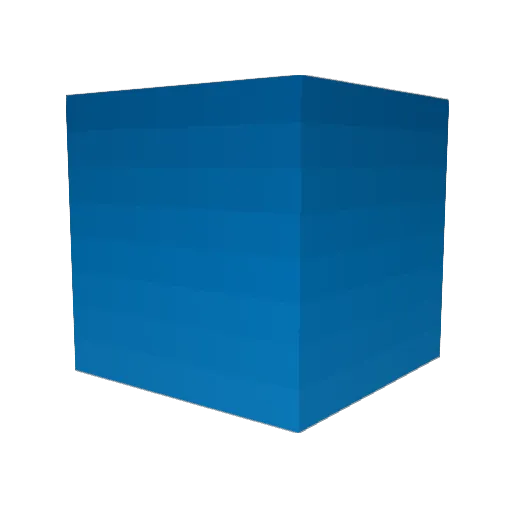 Kweyyy Minecraft avatar head, 3D render
