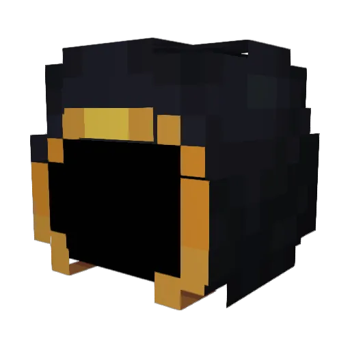 Kwiispy141 Minecraft avatar head, 3D render