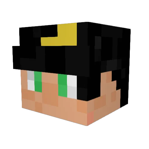 Kwijibo2004 Minecraft avatar head, 3D render