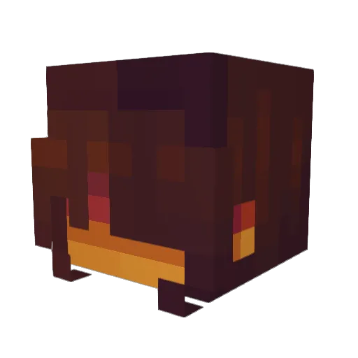 KwopWop Minecraft avatar head, 3D render