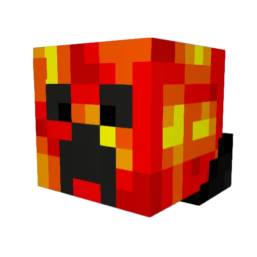 Kwrex Minecraft avatar head, 3D render