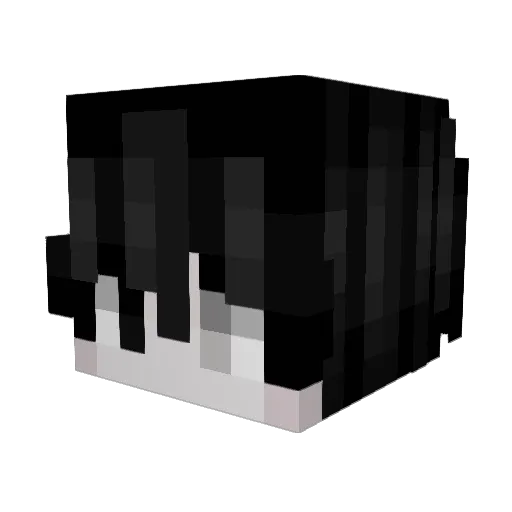 Kxea Minecraft avatar head, 3D render
