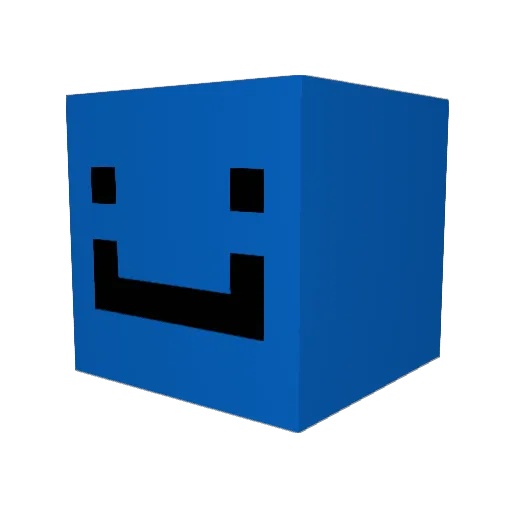 Kxlvzn Minecraft avatar head, 3D render