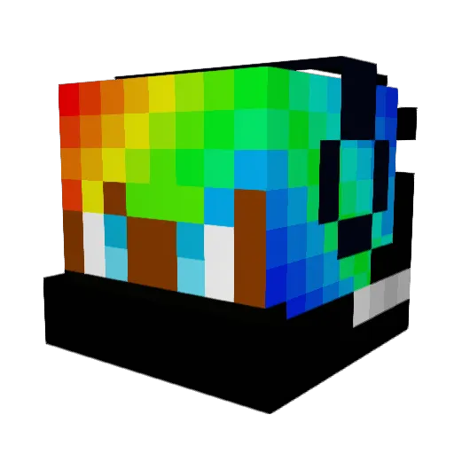 KxngStormX Minecraft avatar head, 3D render