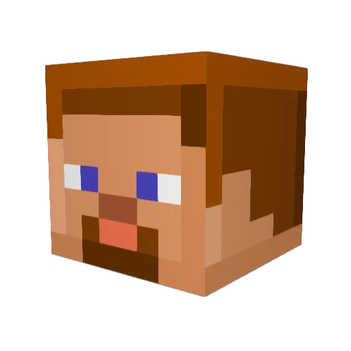 KyWildCat100 Minecraft avatar head, 3D render