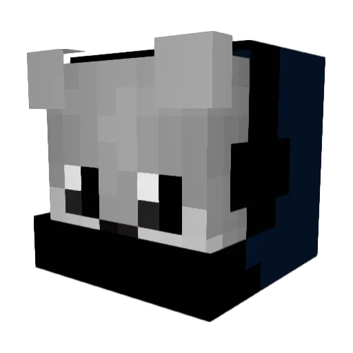 Ky_dave Minecraft avatar head, 3D render