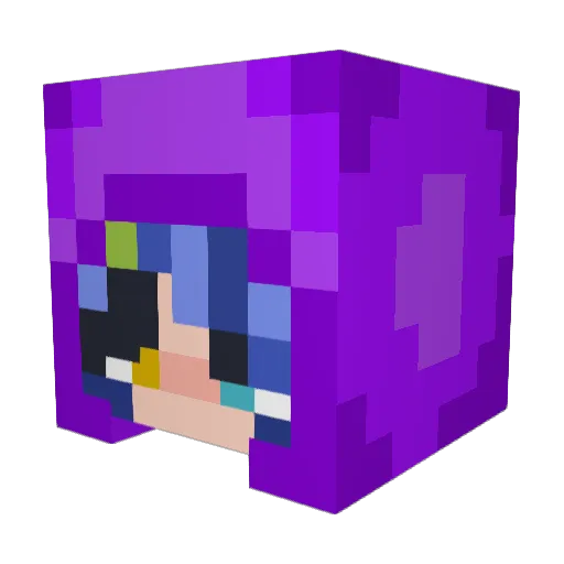 Kyan_0303 Minecraft avatar head, 3D render