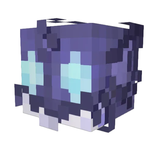 Kyasano Minecraft avatar head, 3D render