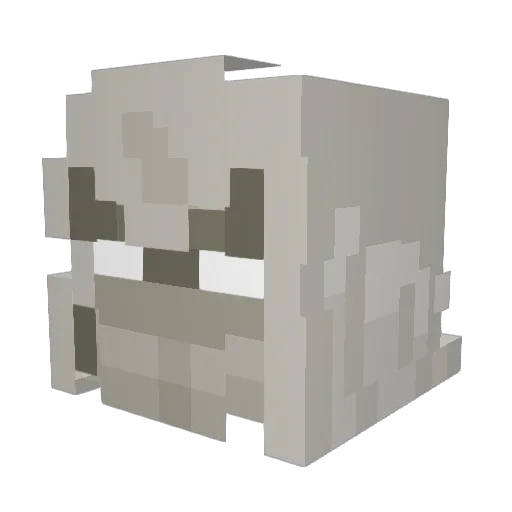 KyberPlayz Minecraft avatar head, 3D render