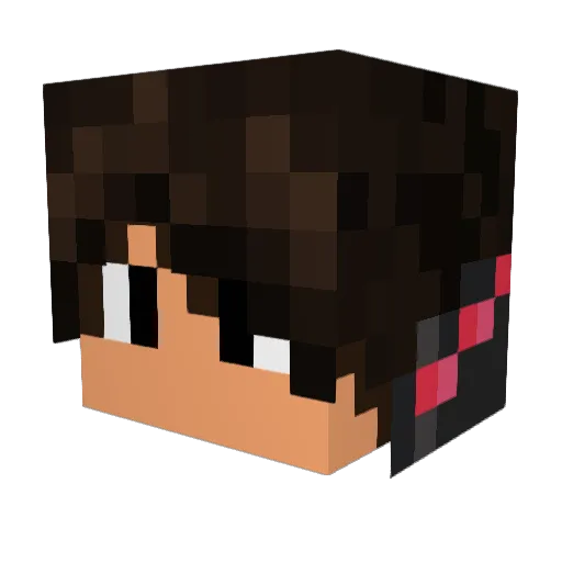 KydJarr Minecraft avatar head, 3D render