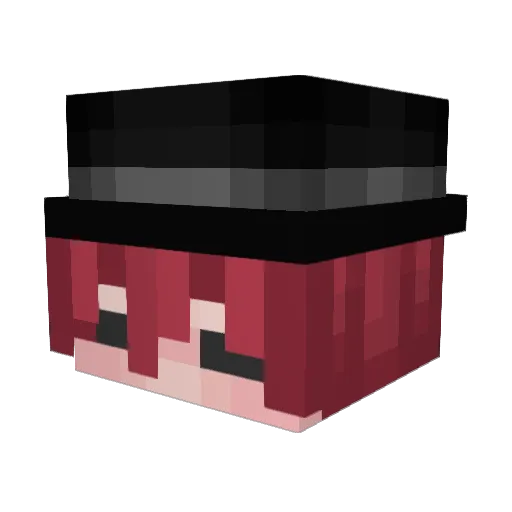KydecHuk Minecraft avatar head, 3D render