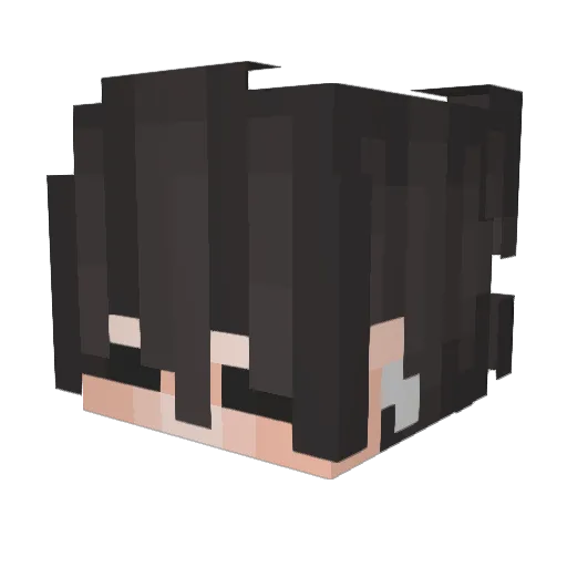 Kydg Minecraft avatar head, 3D render