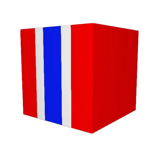 Kydland Minecraft avatar head, 3D render