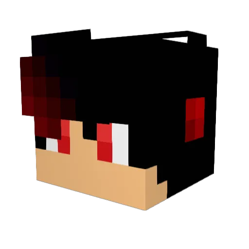 KyeKiller Minecraft avatar head, 3D render