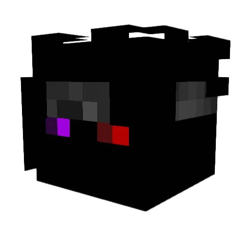 Kylarkage Minecraft avatar head, 3D render