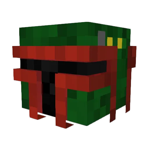 Kylboi28 Minecraft avatar head, 3D render