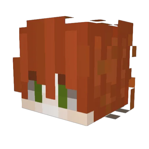 Kyle040708 Minecraft avatar head, 3D render