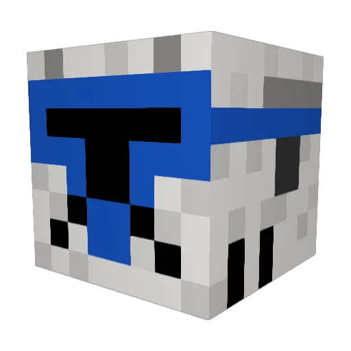 Kyle67p Minecraft avatar head, 3D render